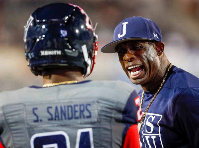 Coach Sanders and Shedeur Sanders